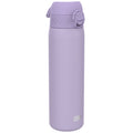 Leak Proof Slim Water Bottle, Stainless Steel, Light Purple, 600ml (20oz)