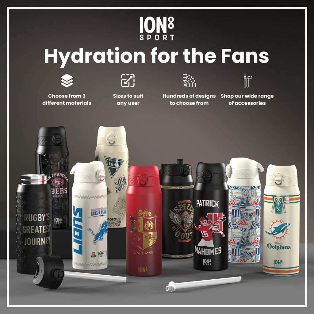 MotoGP x ION8 Insulated Steel Water Bottle, MotoGP Street, 750ml (24oz)