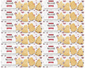 12 X Walkers Festive Shapes Shortbread Carton 175GM