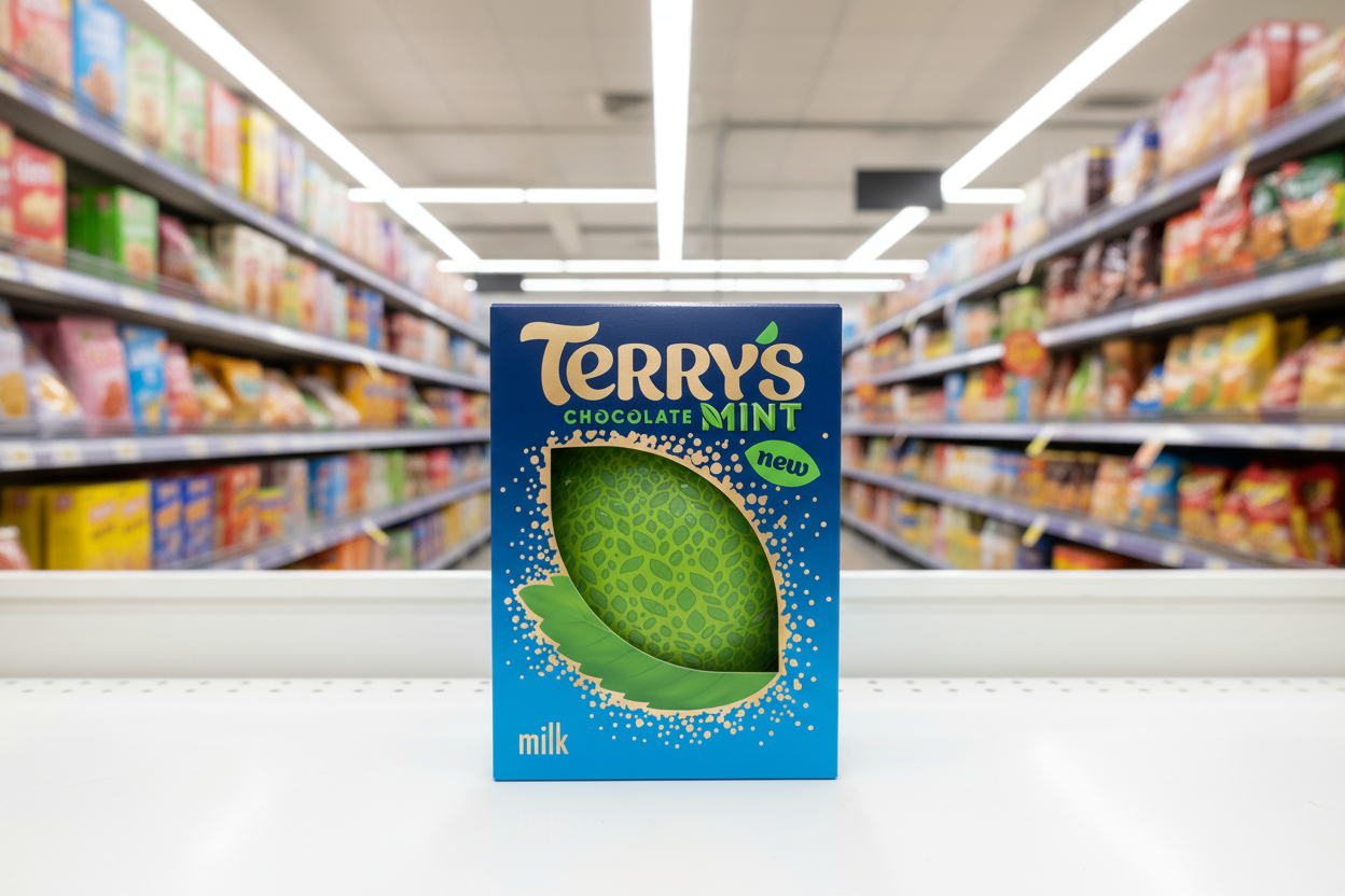 12 X Terrys Chocolate Mint Ball 145g