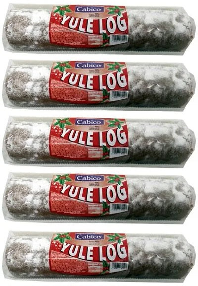 5 X Craigs Yule Log (Cabico) 450GM