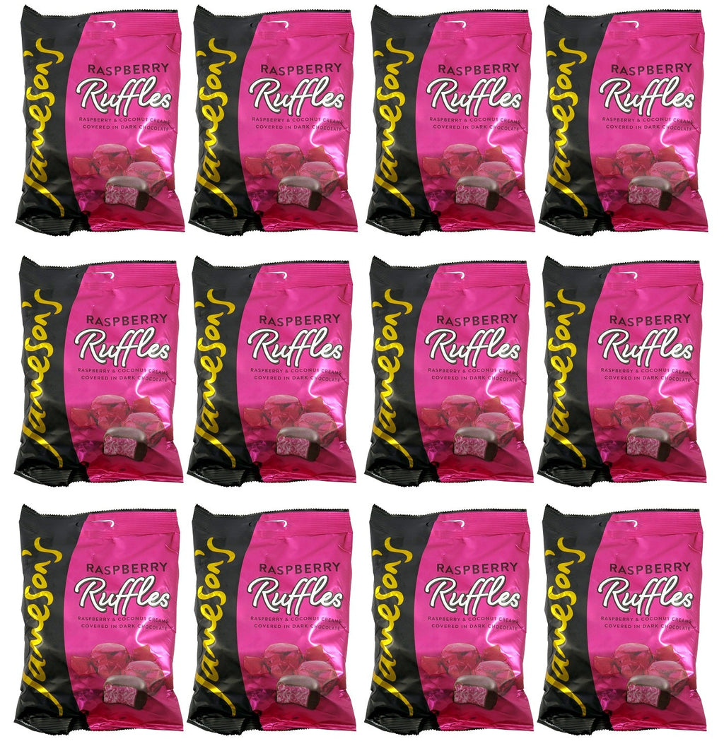 12 x Jamesons Raspberry Ruffles Bag - 135GM