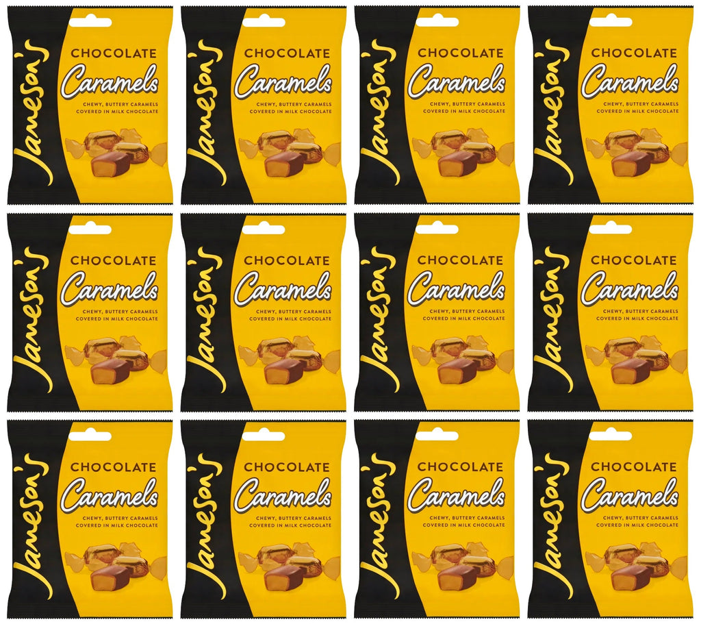 12 x Jamesons Chocolate Caramels Bag - 110GM