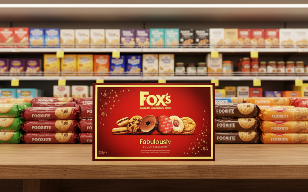 7 X Foxs Fabulous Biscuit Selection Carton 550G