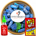 Blue Raspberry Candy Salad Bowl 700g