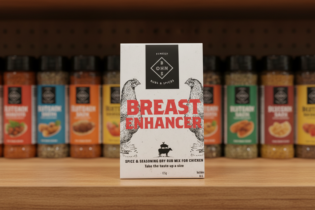 6 x Bohns Breast Enhancer Dry Spice Rub - 60g