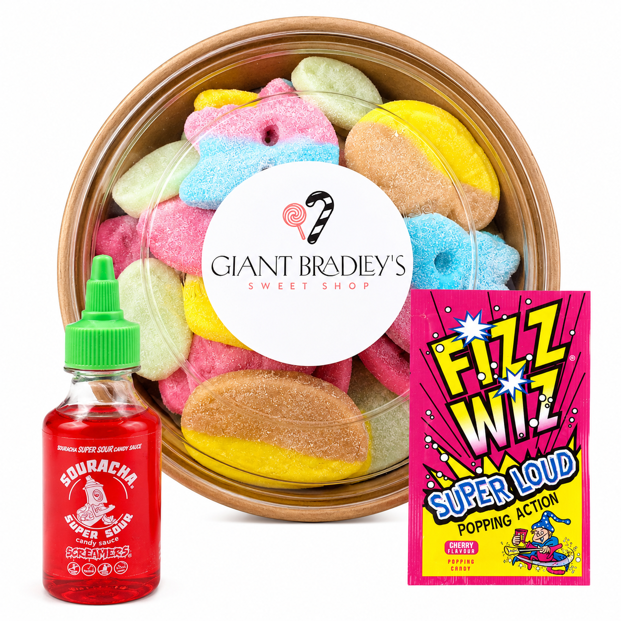 BUBS Sweets Candy Salad Bowl 700g