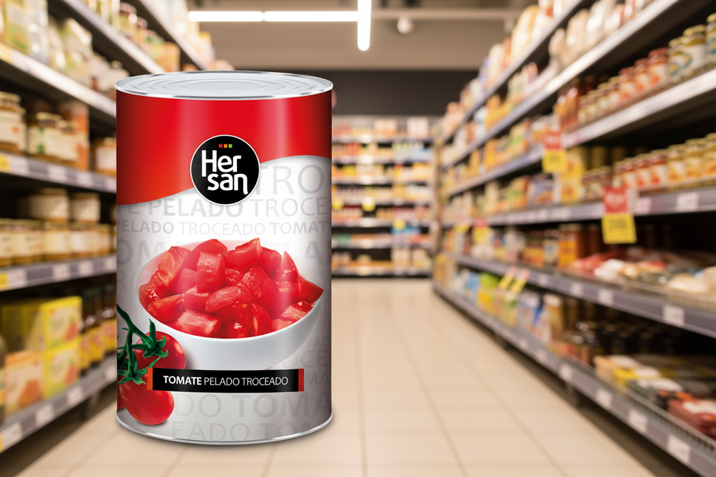 Hersan Tomato Chopped 5Kg