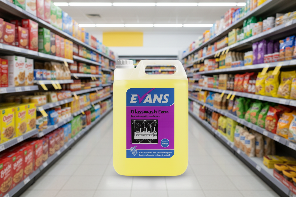 2 x Evans Glass Wash