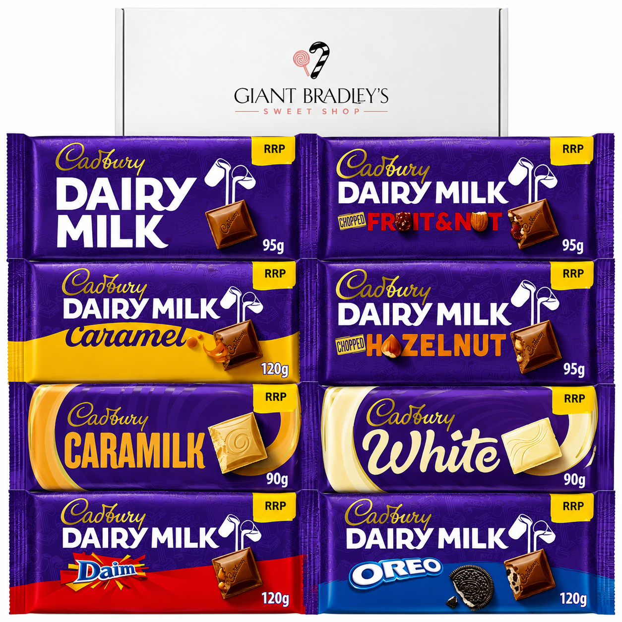 Cadbury Chocolate Sharing Bar Variety Box