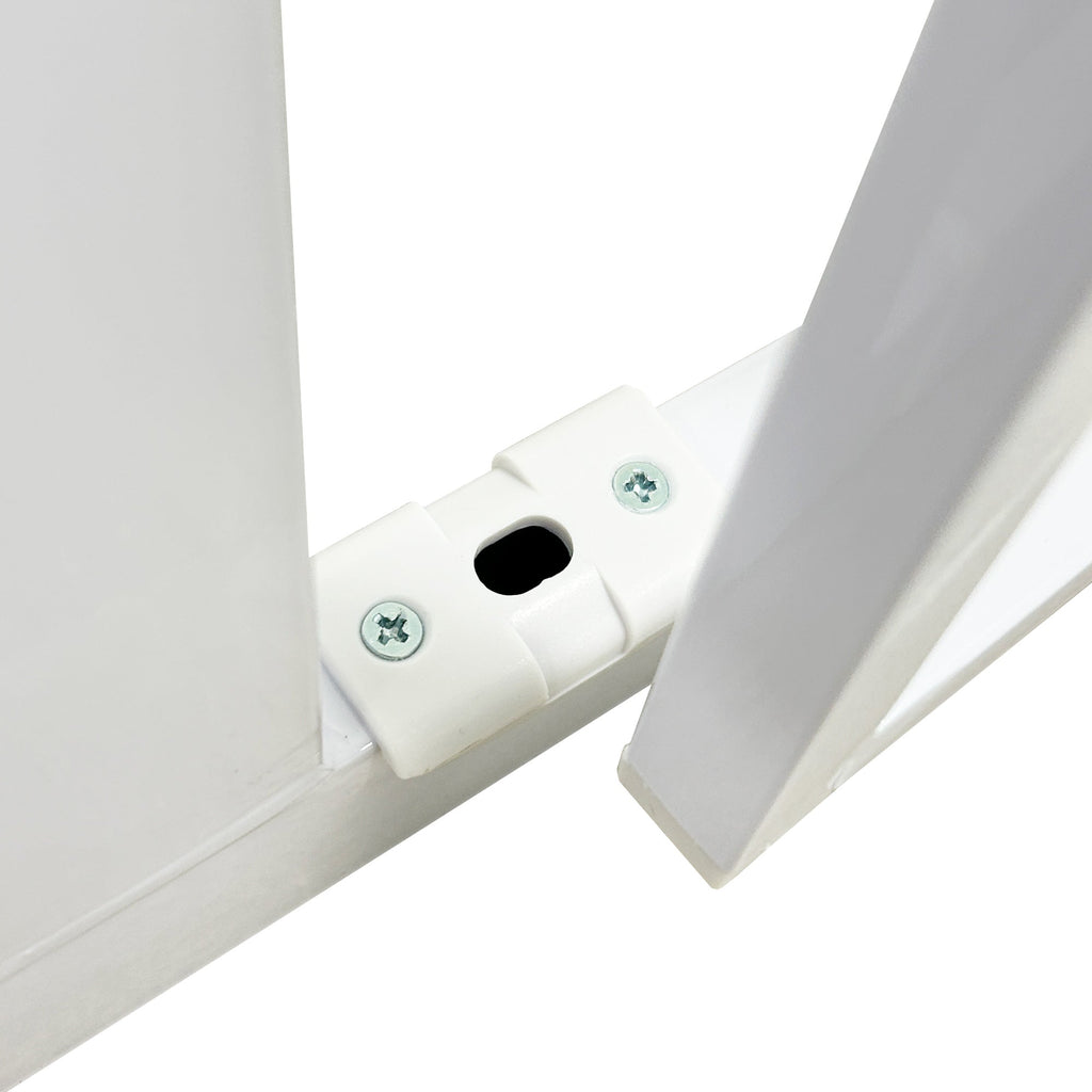 Callowesse Narrow Baby & Toddler Pressure Fit Door & Stair Safety Gate | 67-75cm x H79cm - White