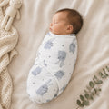 Callowesse Newborn Baby Swaddle 0-3 Months 0.5 TOG – Bunny Buddies