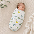 Callowesse Newborn Baby Swaddle 0-3 Months 0.5 TOG - Dinky Dinos