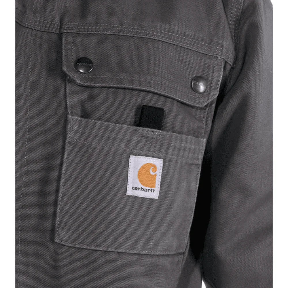 Carhartt 103826 Relaxed Fit Washed Duck Sherpa Lined Utility Jacket