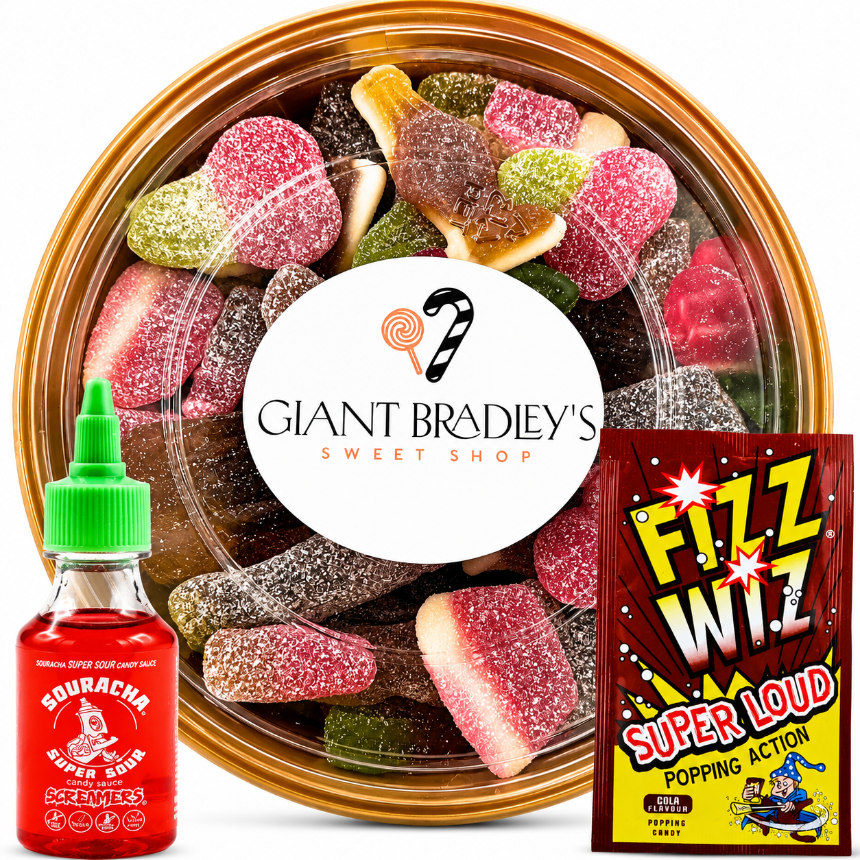 Cherry Cola Candy Salad Bowl 700g