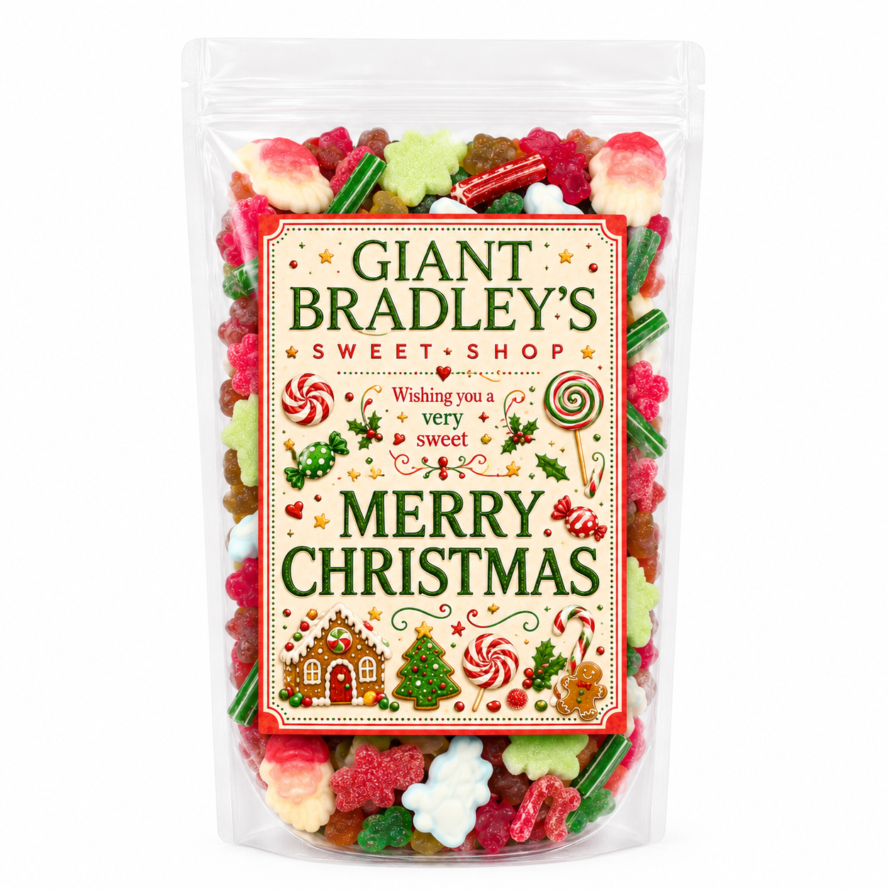 Christmas Sweets Pouch Perfect For Parties & Corporate Events 150g