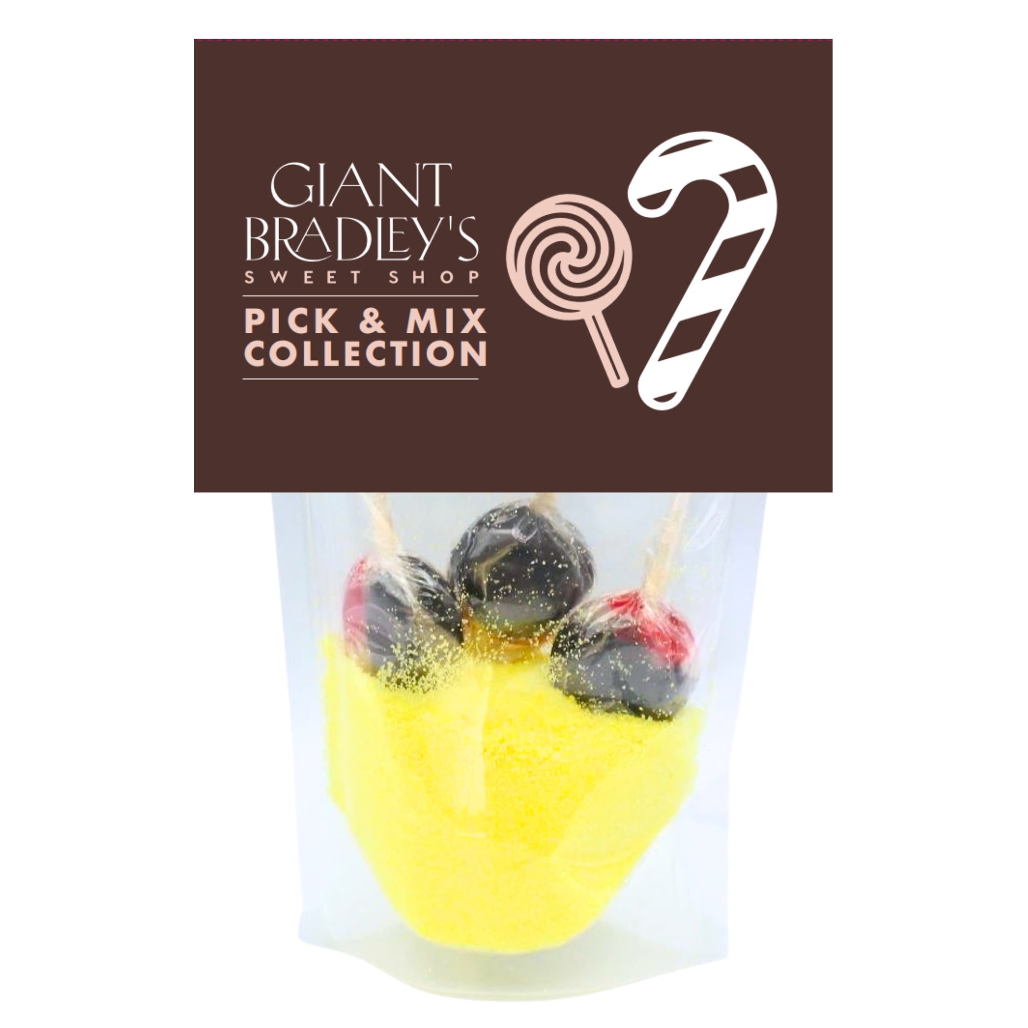 Cola & Lemon Dip n' Lick Crystal Lollies