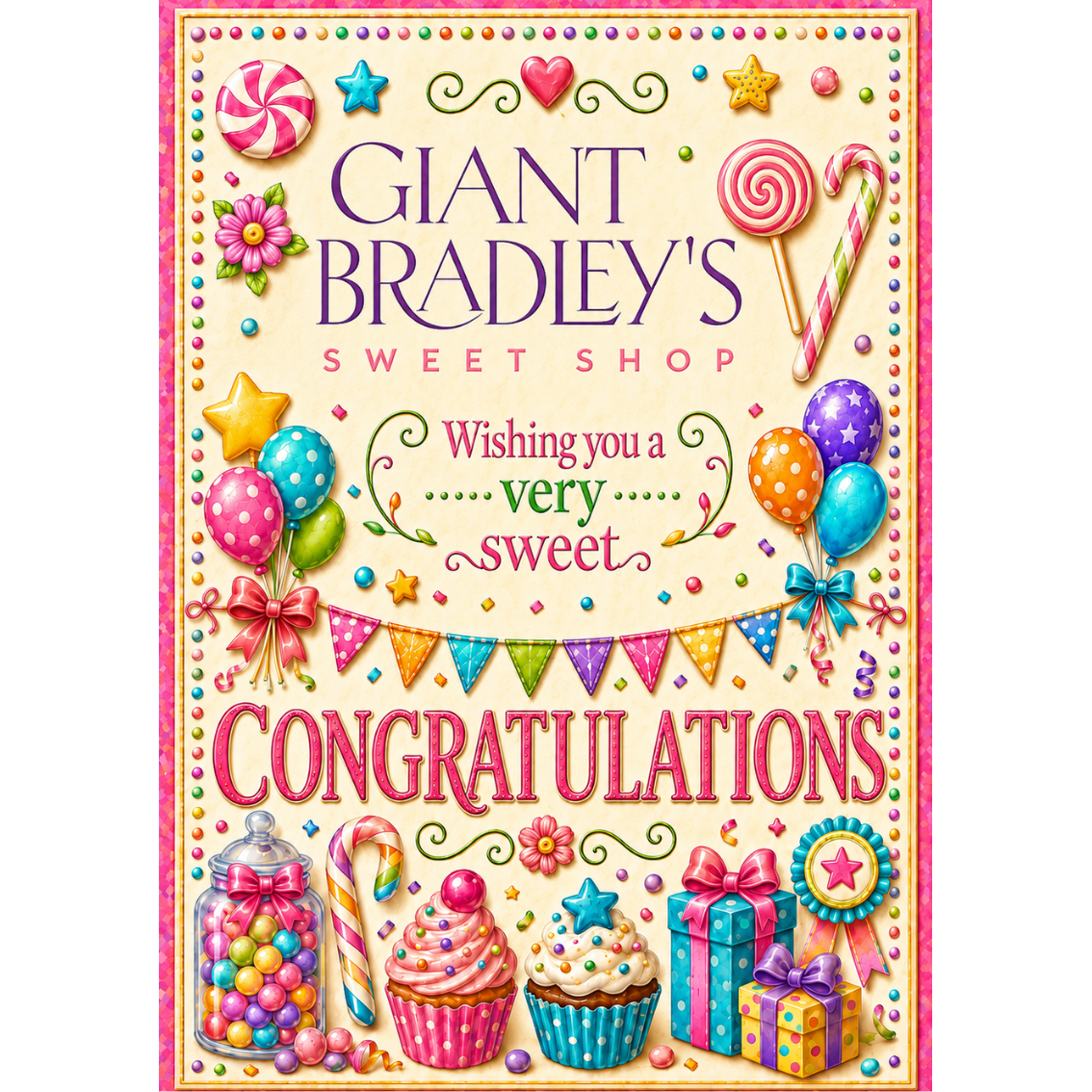 Congratulations Pouch Perfect For Parties & Corporate Events 150g