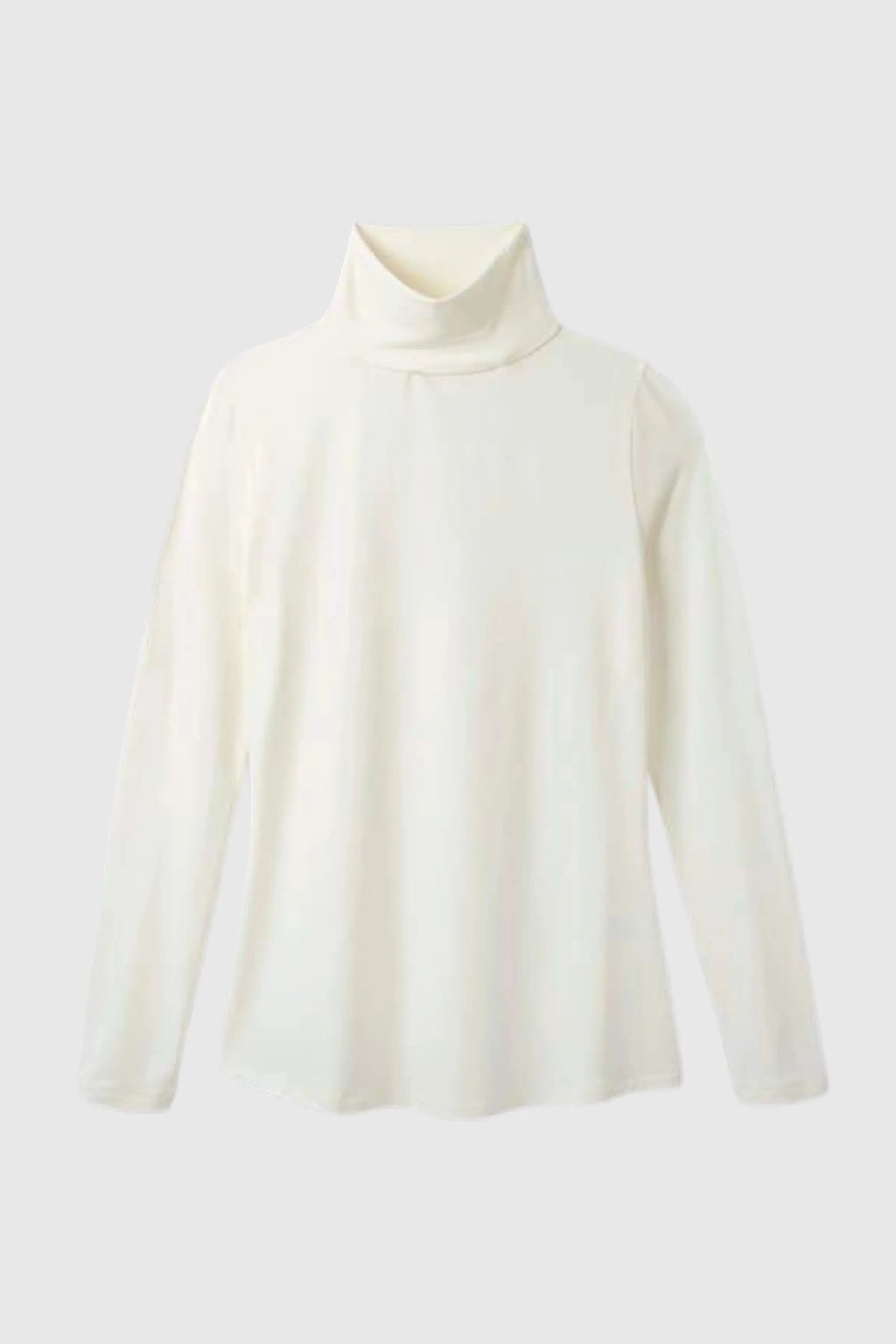 Roll Neck Micro Modal Top