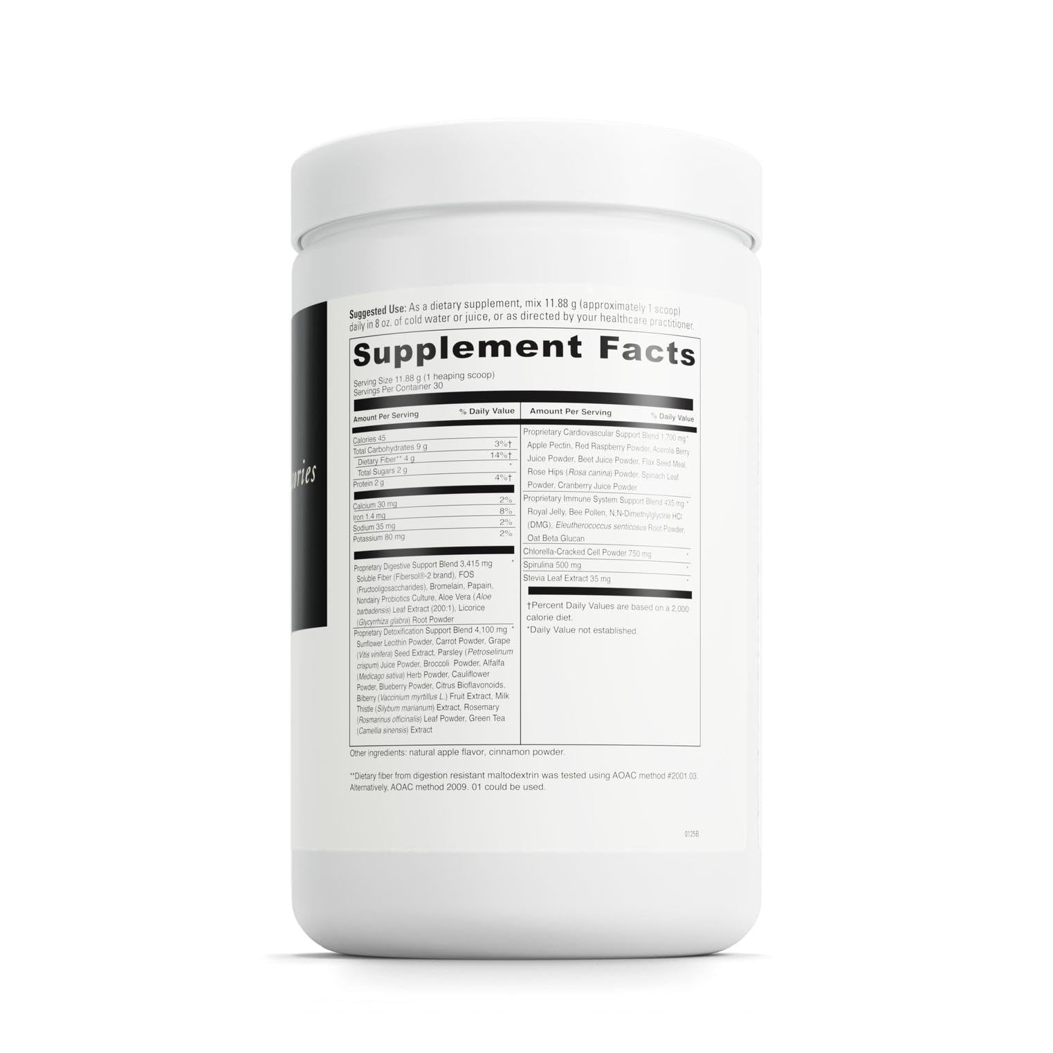 DAVINCI Labs Spectra Greens Detoxifier – Probiotic Supplement for Digestive, Immune & Heart Health | 30 Servings (356.25 g)