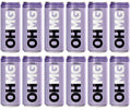 12 x OHMG Blackcurrant & Vitamin C  Sparkling Water - 330ml