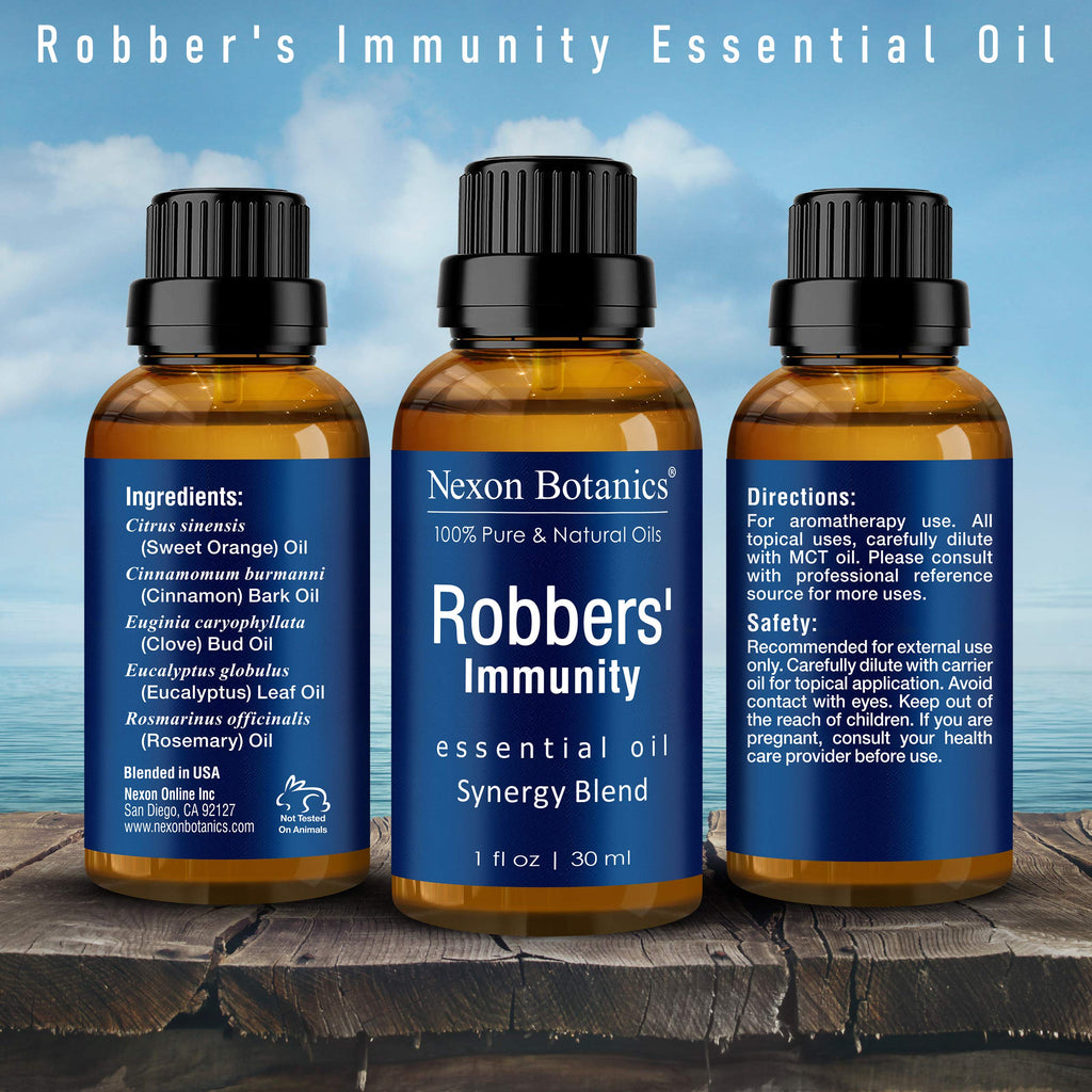 Robbers' Immunity Essential Oil Blend 30 ml | Nexon Botanics