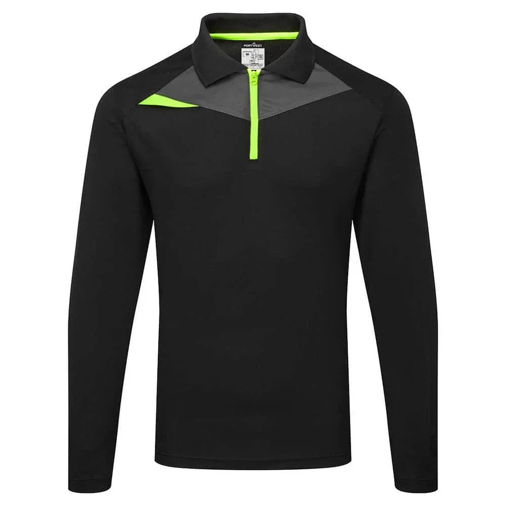 Portwest DX414 DX4 Long Sleeve Work Polo Shirt