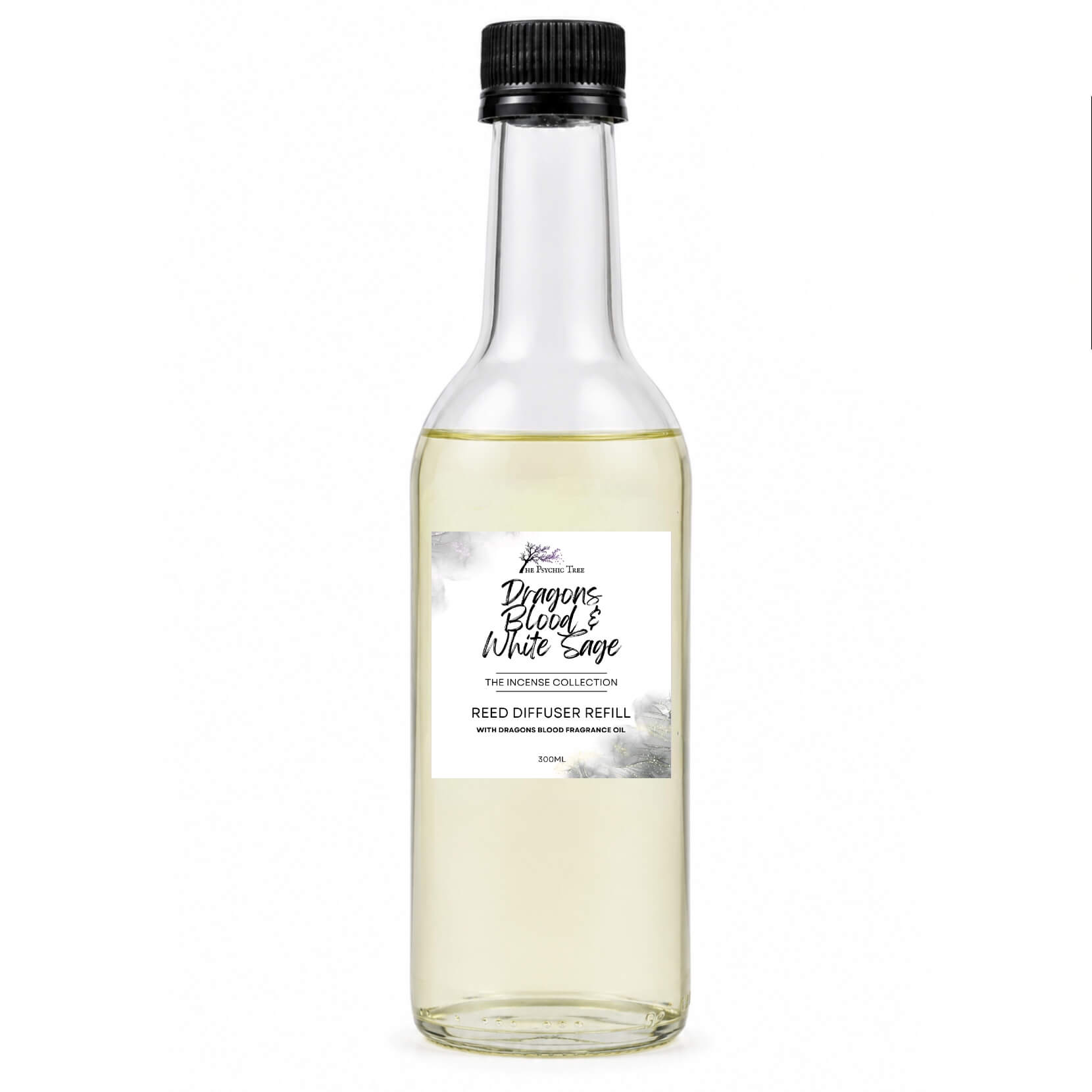 Dragons Blood & White Sage - Crystal Infused Reed Diffuser - The Incense Collection