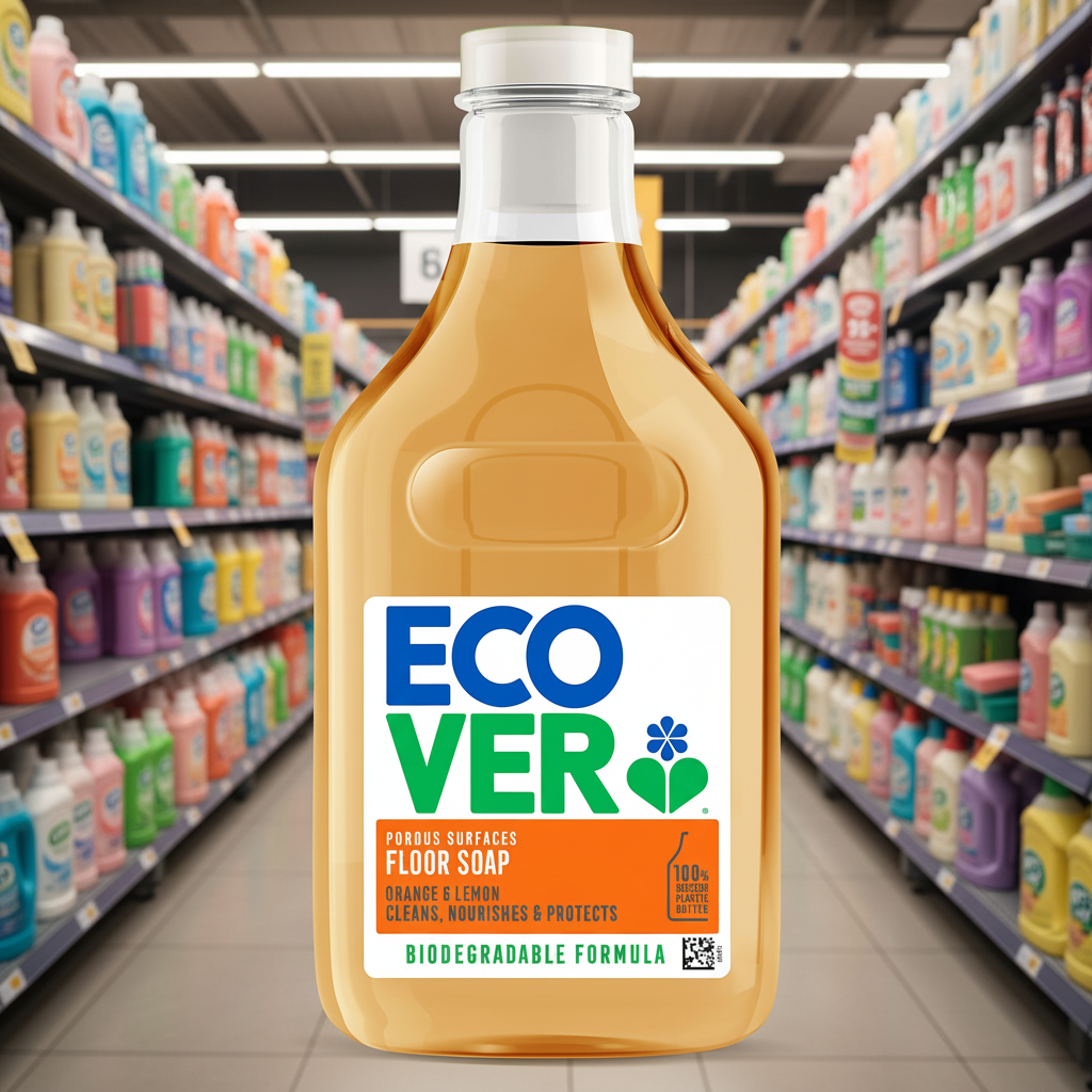 Ecover Floor Soap Linseed Oil - 1ltr