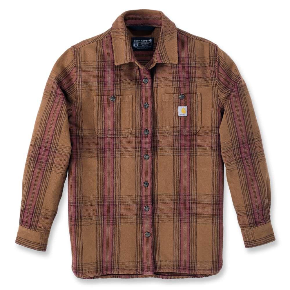 Carhartt 105991 Women's Loose Fit Heavyweight Twill Shirt Jac