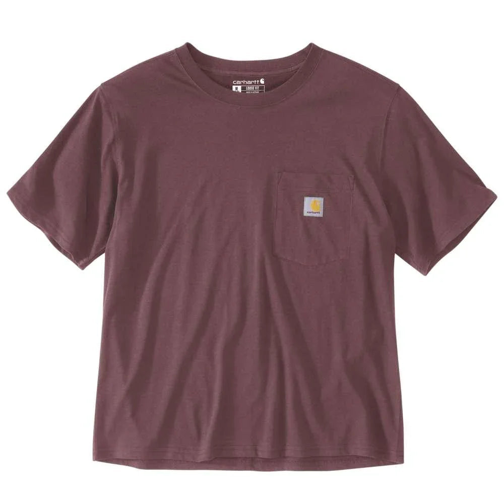 Carhartt 106122 Women's Loose Fit Lightweight Short-Sleeve Crewneck T-Shirt