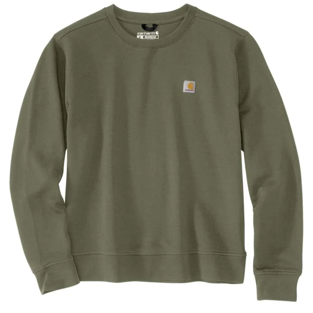Carhartt 106179 Women's Relaxed Fit Midweight French Terry Crewneck Sweatshirt