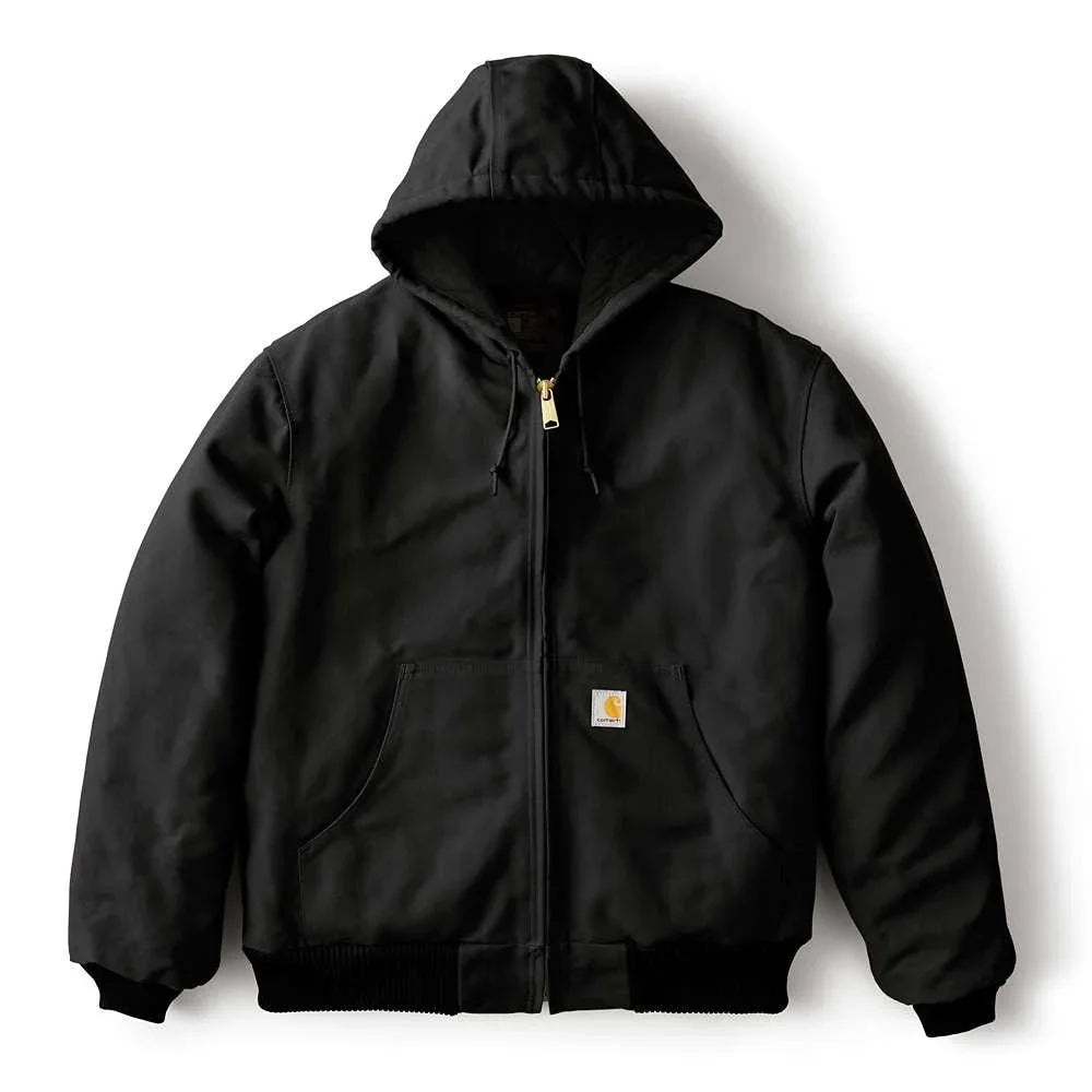Carhartt 106673 J140 Loose Fit Firm Duck Insulated Flannel-Lined Active Jac