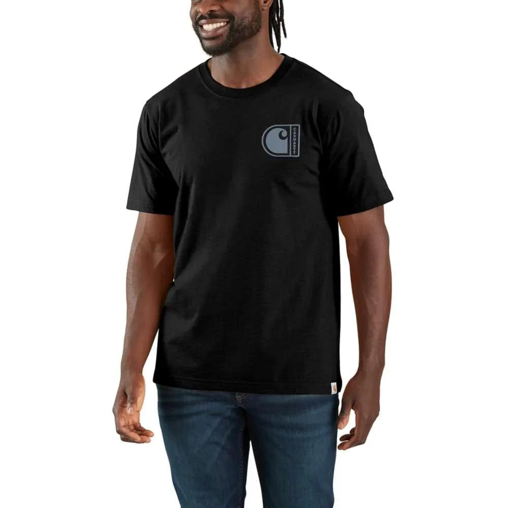 Carhartt 107048 Relaxed Fit Lightweight Short-Sleeve C Graphic T-Shirt
