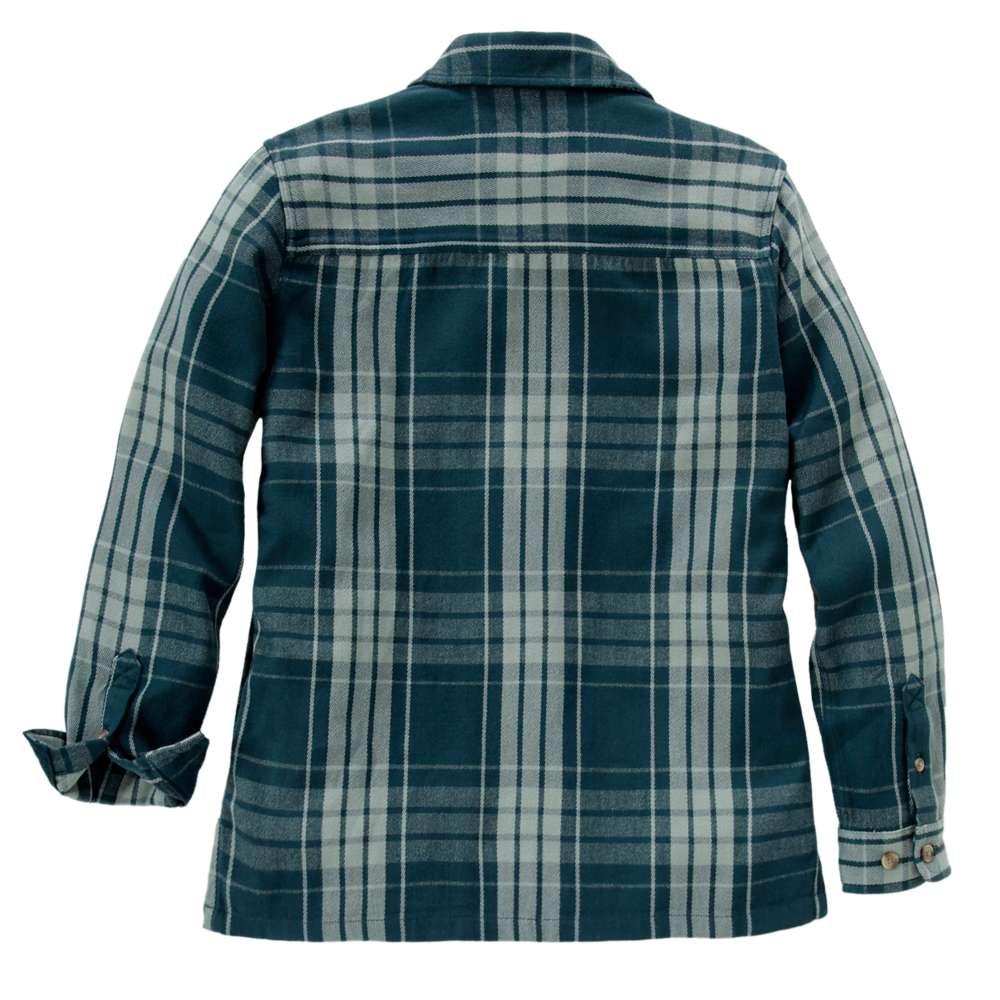 Carharrt 107136 Women's  Tncl Srs LseFit Twll Plaid Shrt