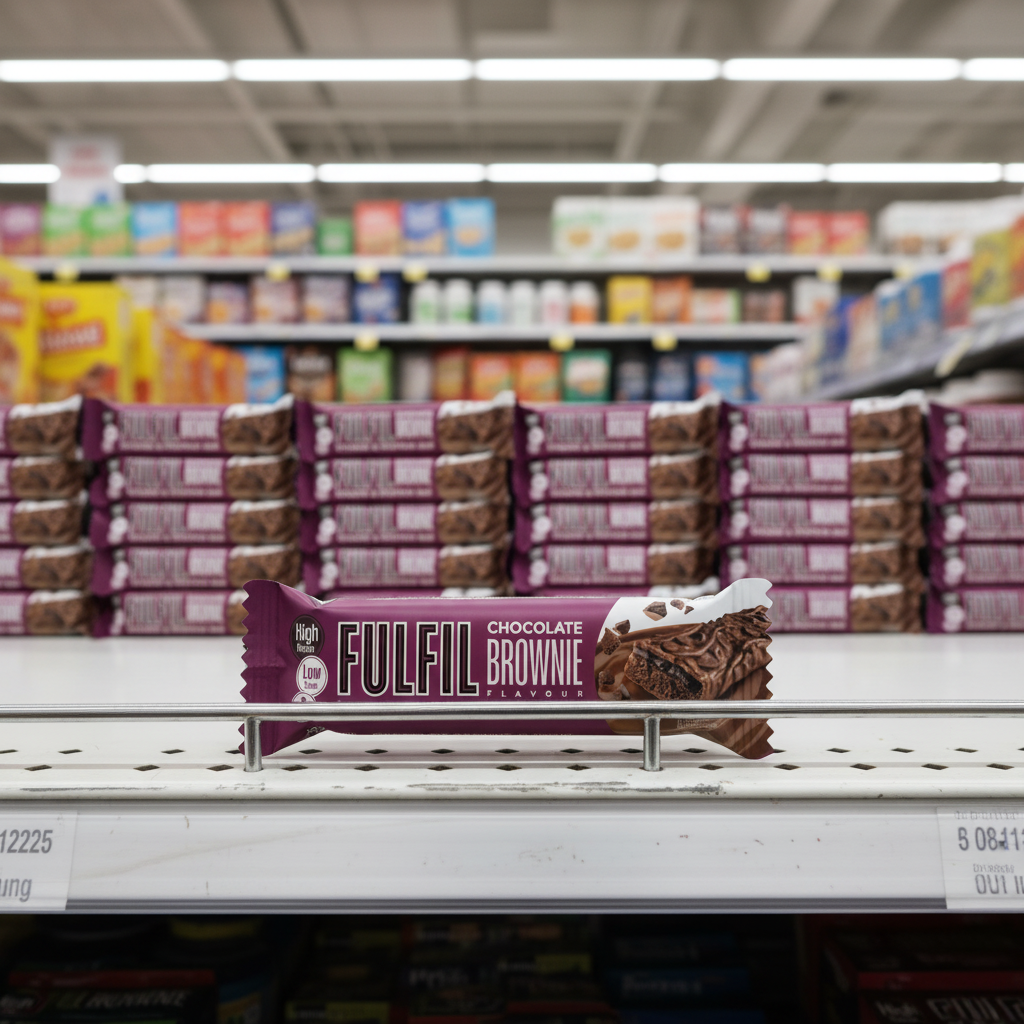 15 x Fulfil Chocolate Brownie Flavour Vitamin & Protein Bar 55G