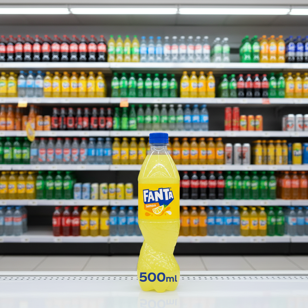24 x Fanta Lemon 500Ml