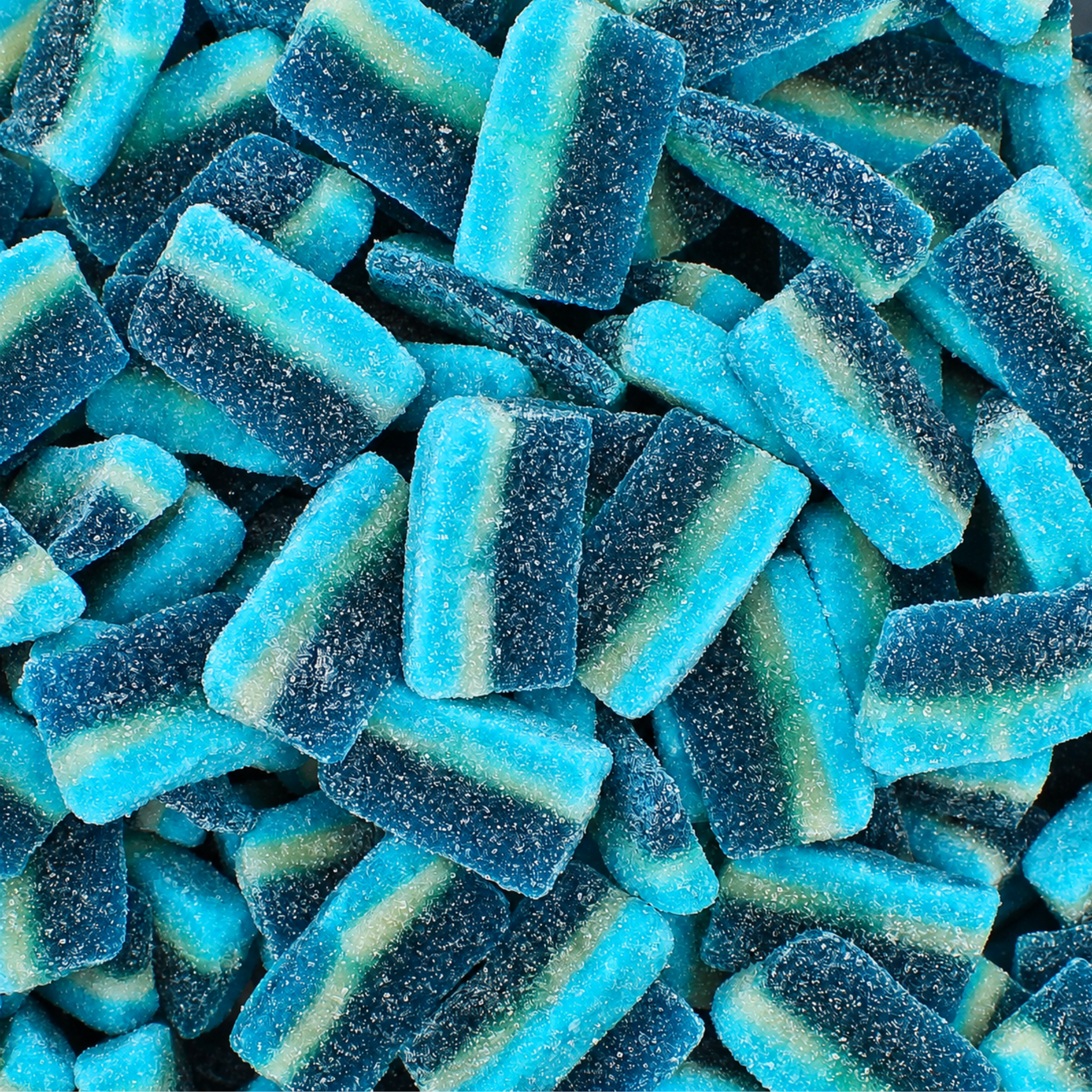 Fizzy Blue Raspberry Slices