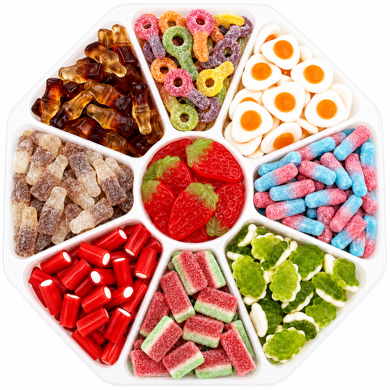 Fizzy & Jelly Sweet Platter 1.1kg