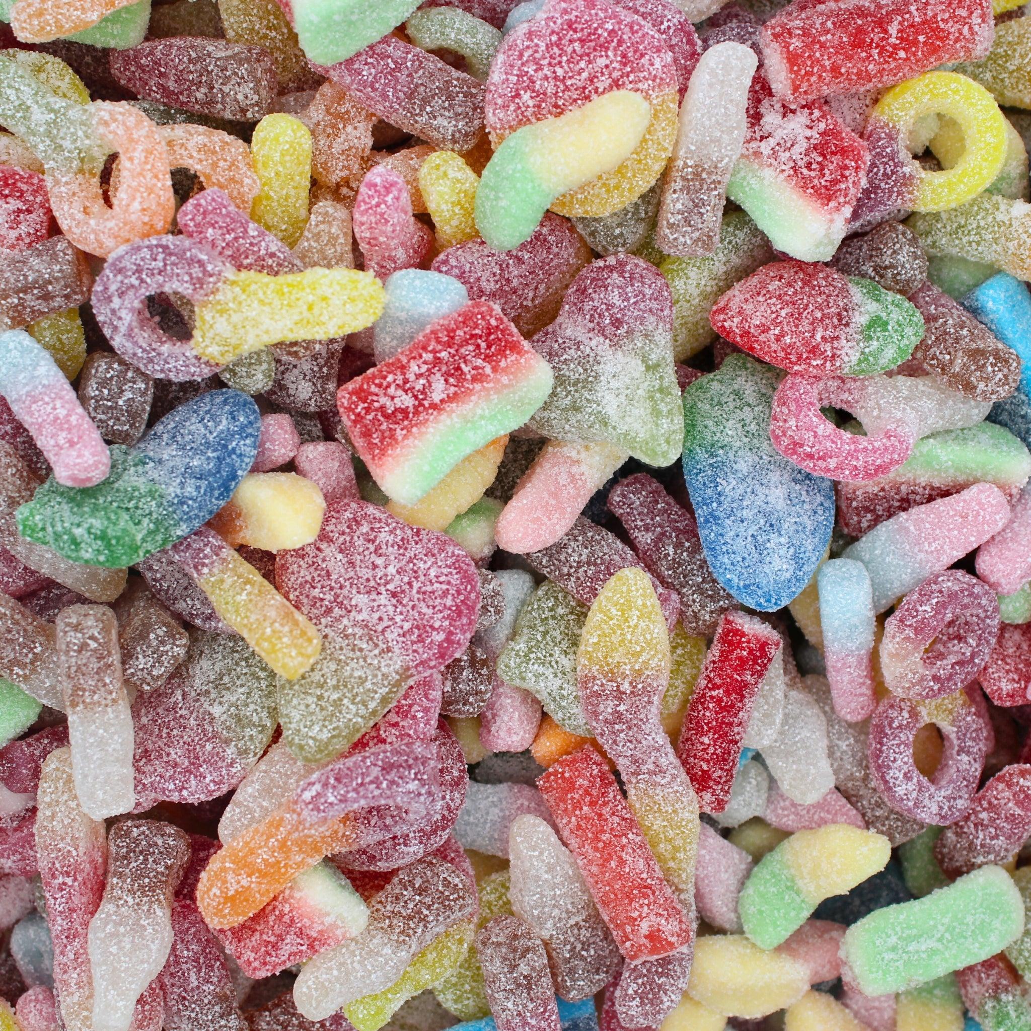Fizzy Mix Candy Salad Bowl 700g