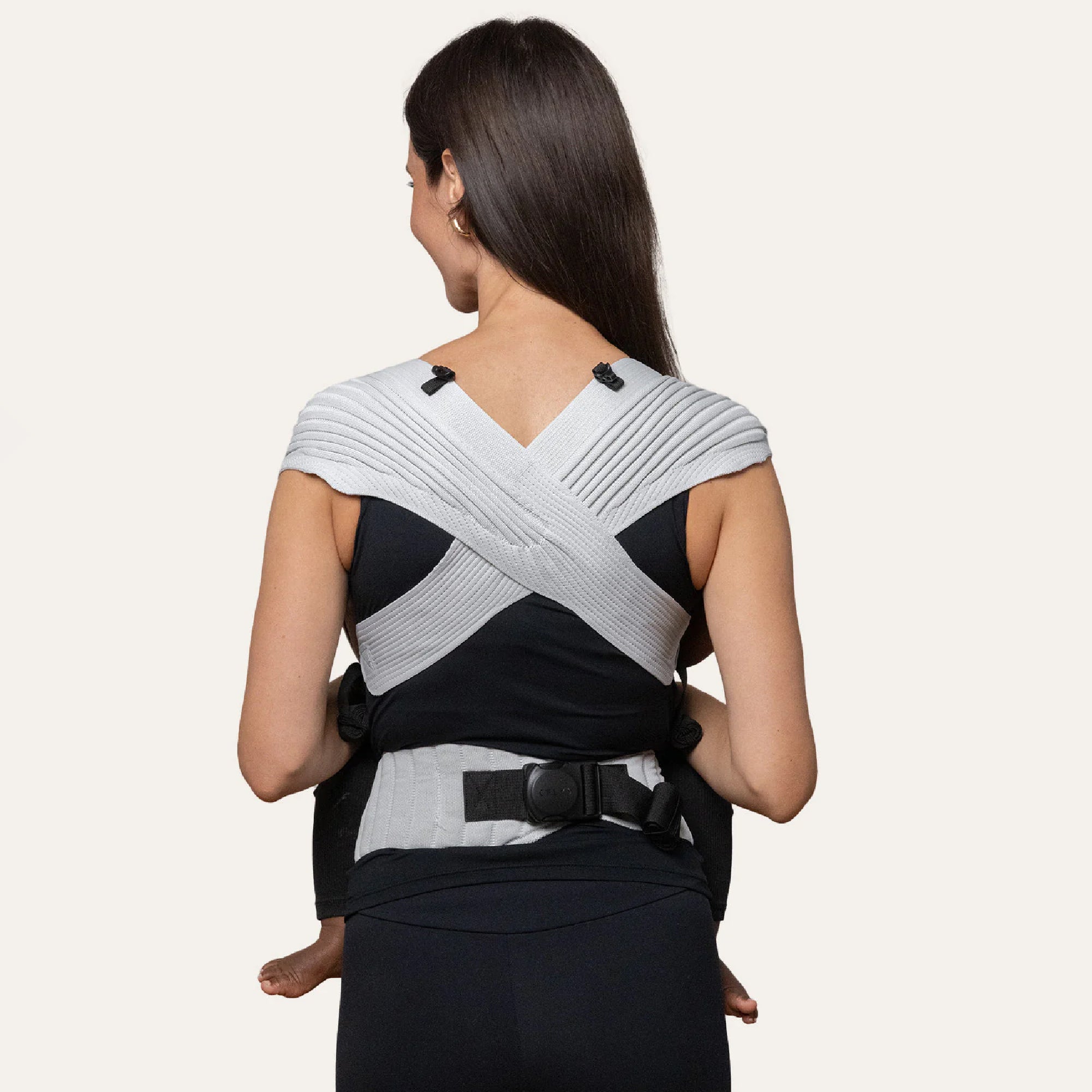 Flybaby 3D Knit Baby Carrier - Grey