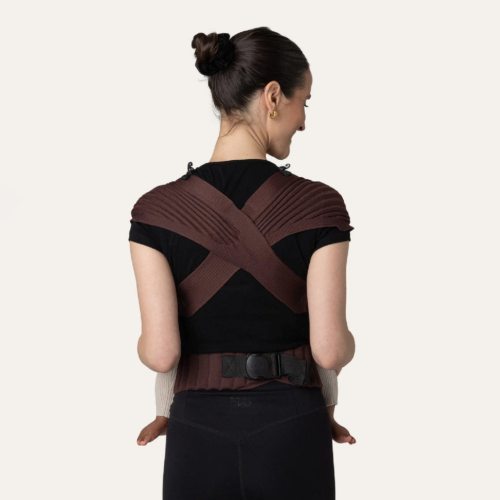 Flybaby 3D Knit Baby Carrier - Mokka