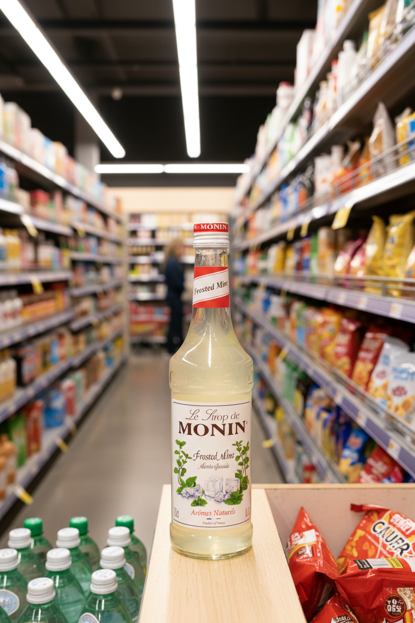 Monin Frosted Mint Syrup 70Cl