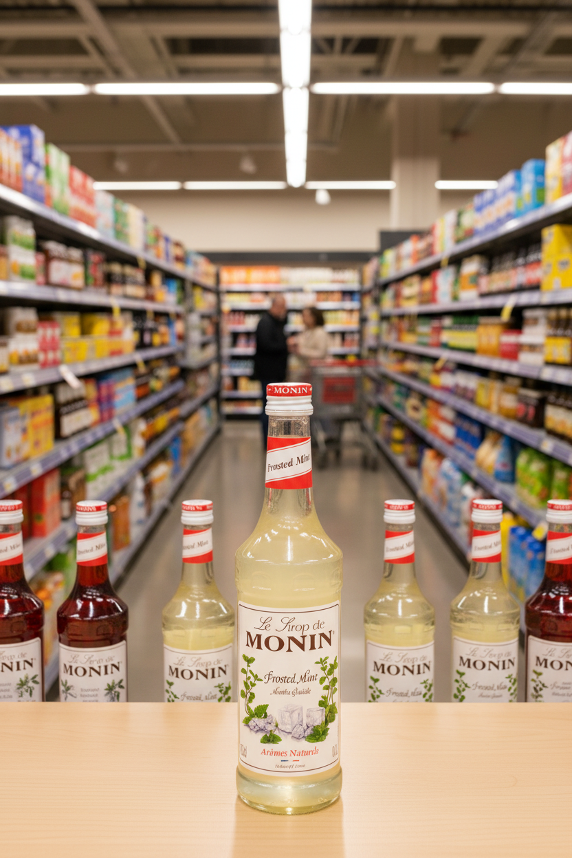 Monin Frosted Mint Syrup 70Cl