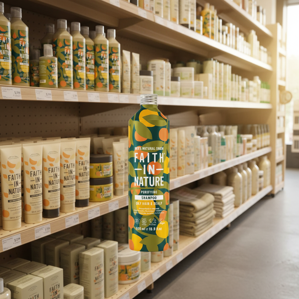 Faith In Nature G/fruit Orange Shampoo(Alumin Bot) - 500ml