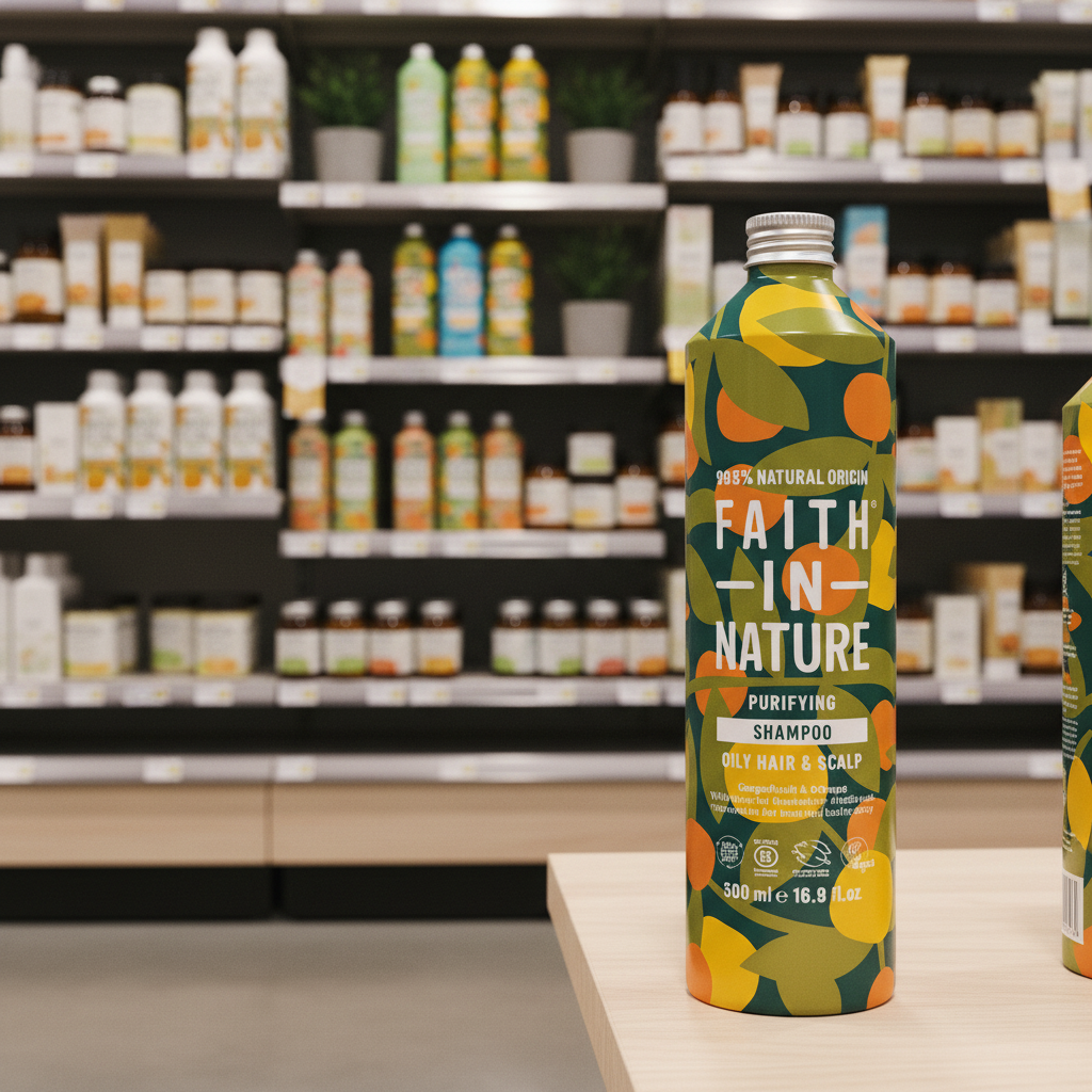 Faith In Nature G/fruit Orange Shampoo(Alumin Bot) - 500ml