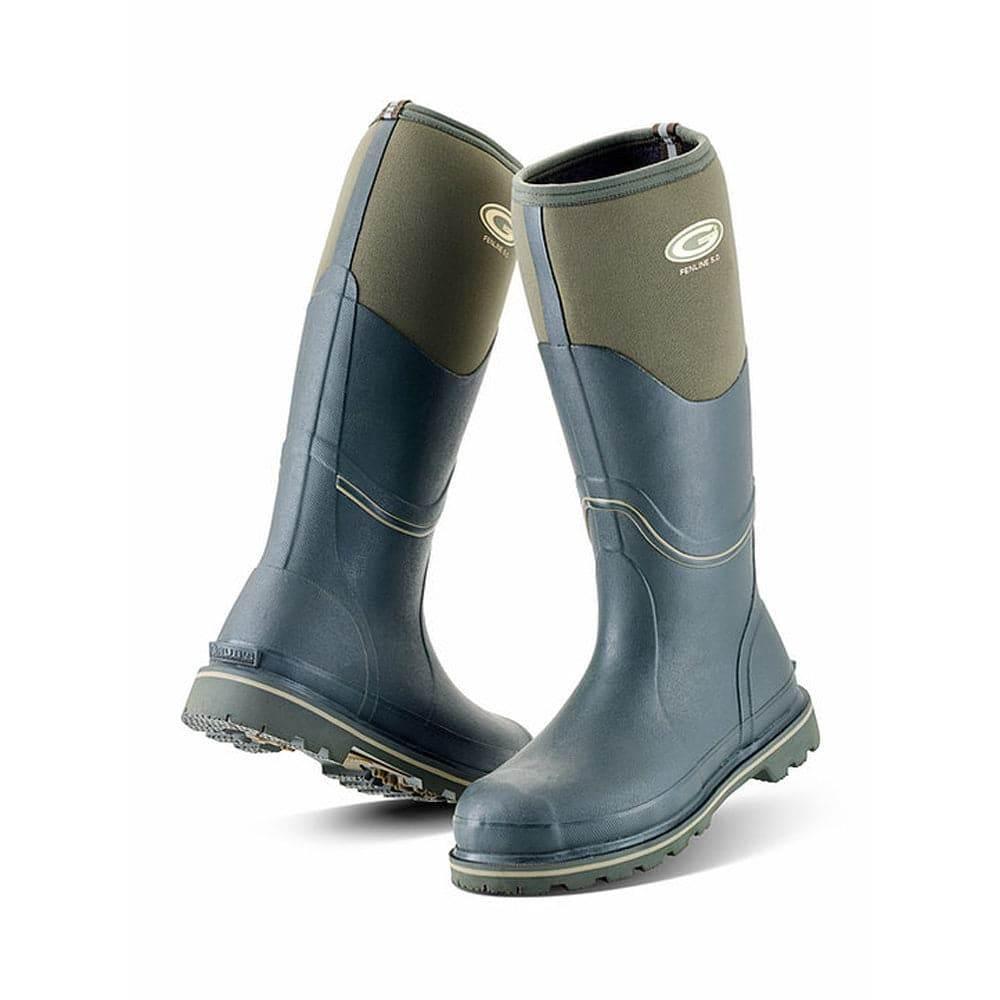 Grubs FENLINE 5.0 Neoprene Thermal Rated Wellington Boot Farm Agriculture