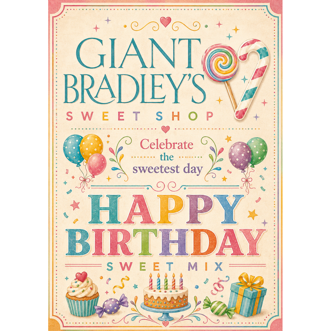 Happy Birthday Pouch Perfect For Parties & Corporate Events