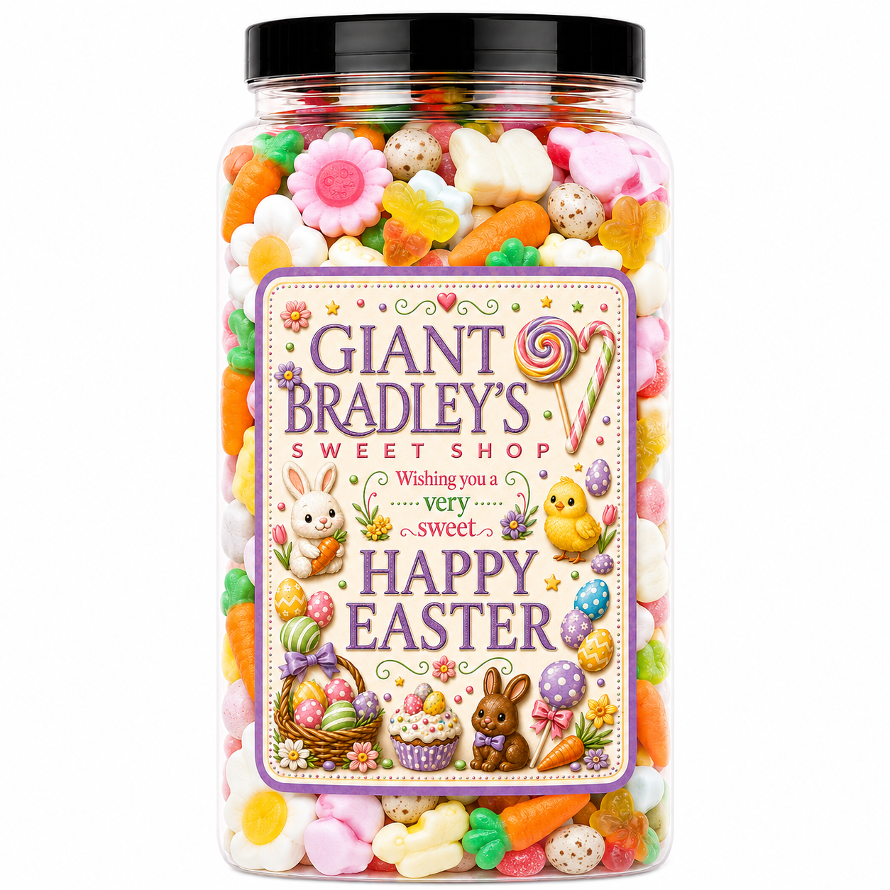 Happy Easter Pick & Mix Gift Jar 600g