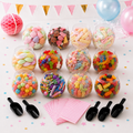 Huge 12 Jar Party Sweet Buffet Set - Up to 150 People inc Scoops & Pick & Mix Bags